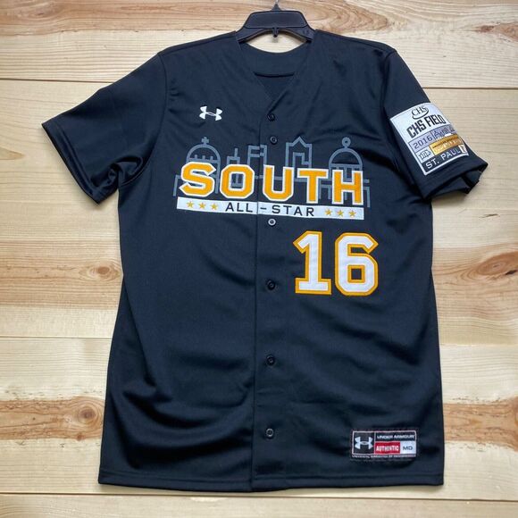 Paul Saints Jersey Medium Black Association All Star Game 2016